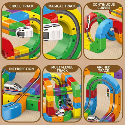 Evoloop Magnetic Track Racer Vertical Racing Toy Set Product Image 08