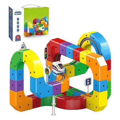 Evoloop Magnetic Track Racer Vertical Racing Toy Set Product Image 09