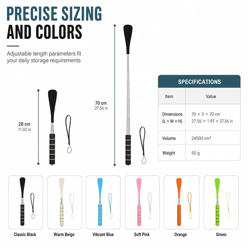 Extendable Steel Shoe Horn Product Image 07