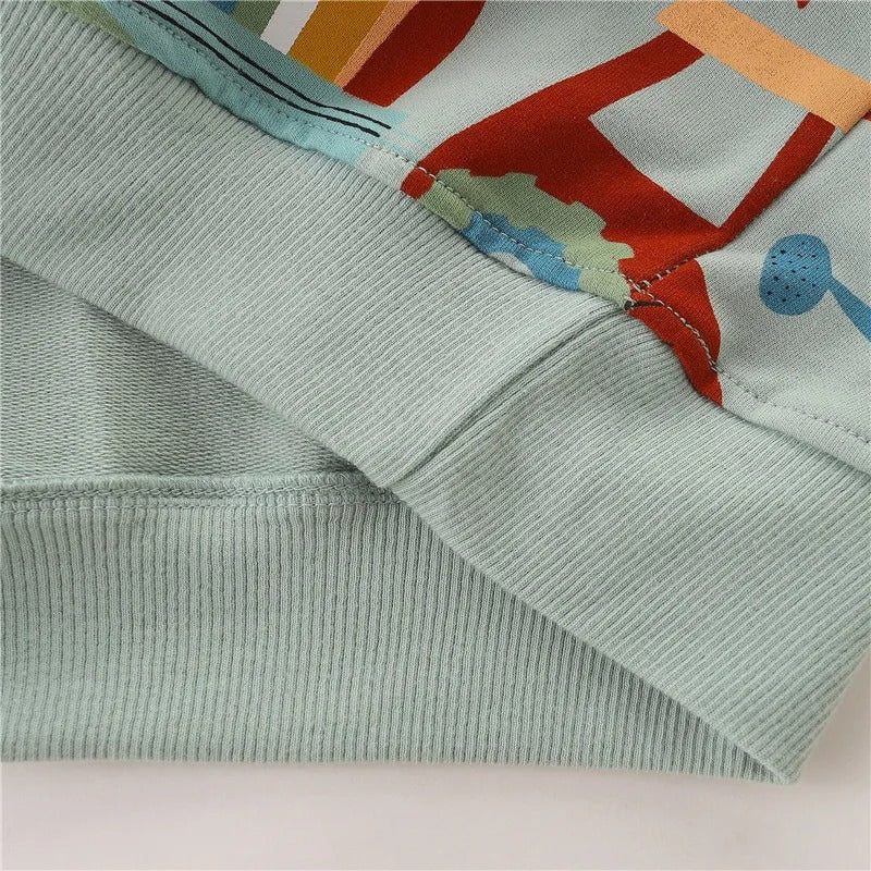 Detail of the sweatshirt&