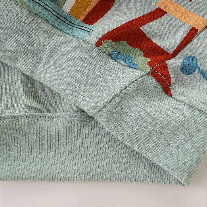 Detail of the sweatshirt&