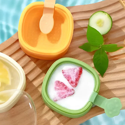 Flavorpod Six Slot Silicone Ice Pop Mold Set Product Image 02