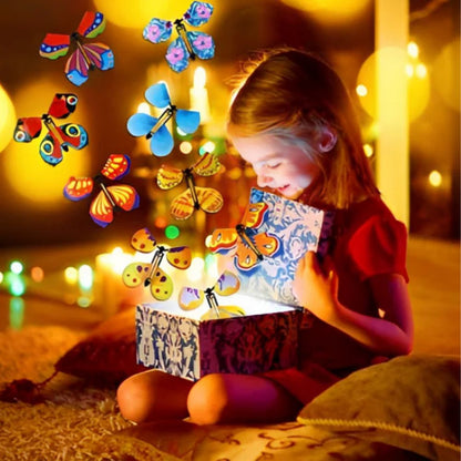 Flicker Flight Wind Up Butterfly Card Surprise Product Image 03