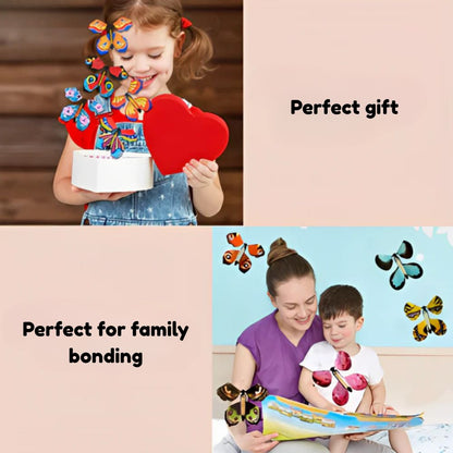 Flicker Flight Wind Up Butterfly Card Surprise Product Image 05