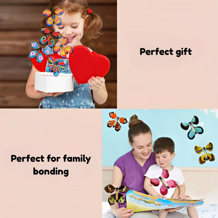 Flicker Flight Wind Up Butterfly Card Surprise Product Image 05