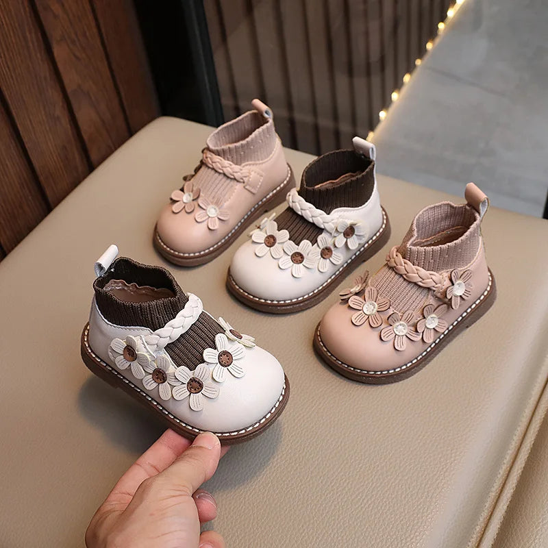 Cream White and Beige girls&