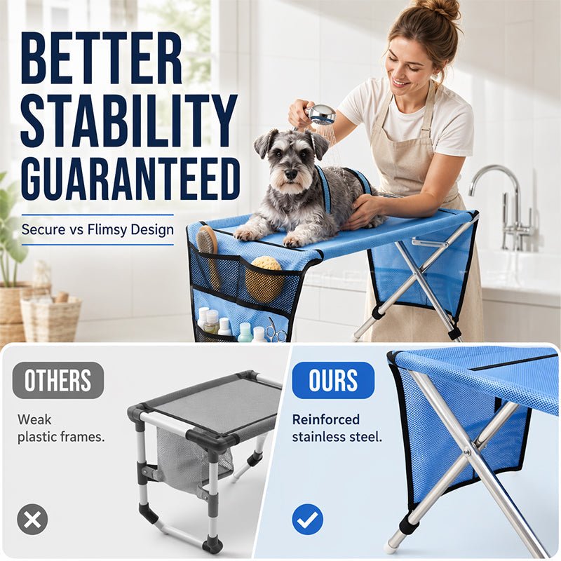 Foldable Pet Grooming Bed Table Hammock Product Image 05