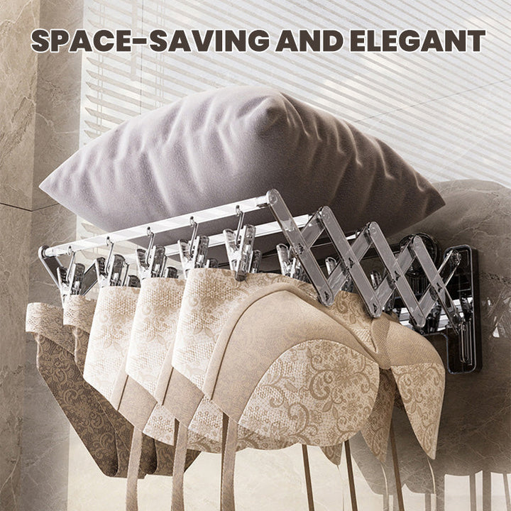 Foldaway 20 Clip Suction Cup Drying Rack Product Image 08