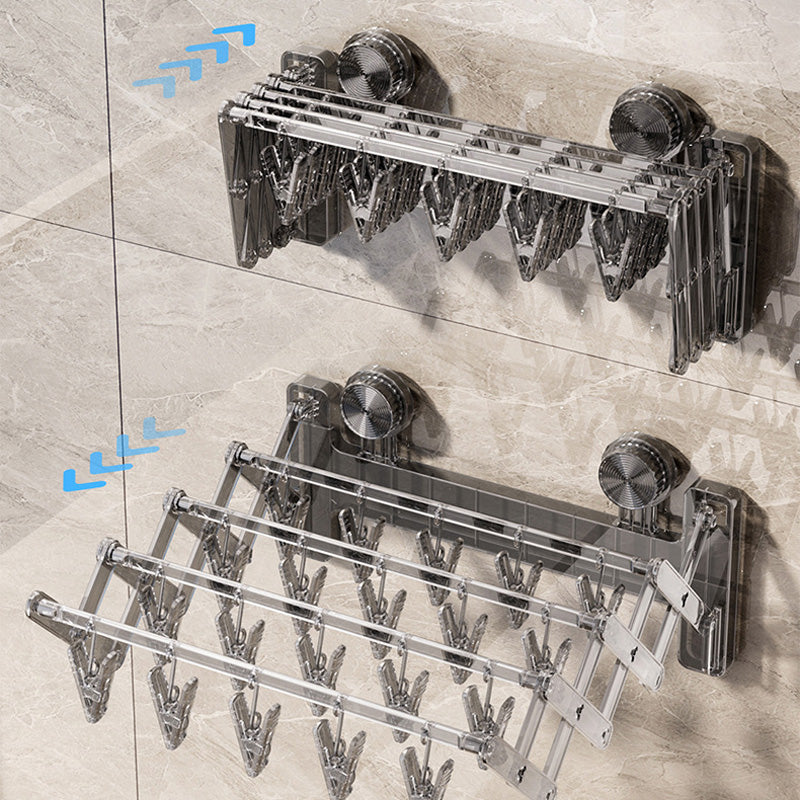 Foldaway 20 Clip Suction Cup Drying Rack Product Image 09
