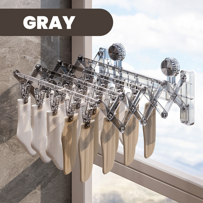 Foldaway 20 Clip Suction Cup Drying Rack Product Image 10
