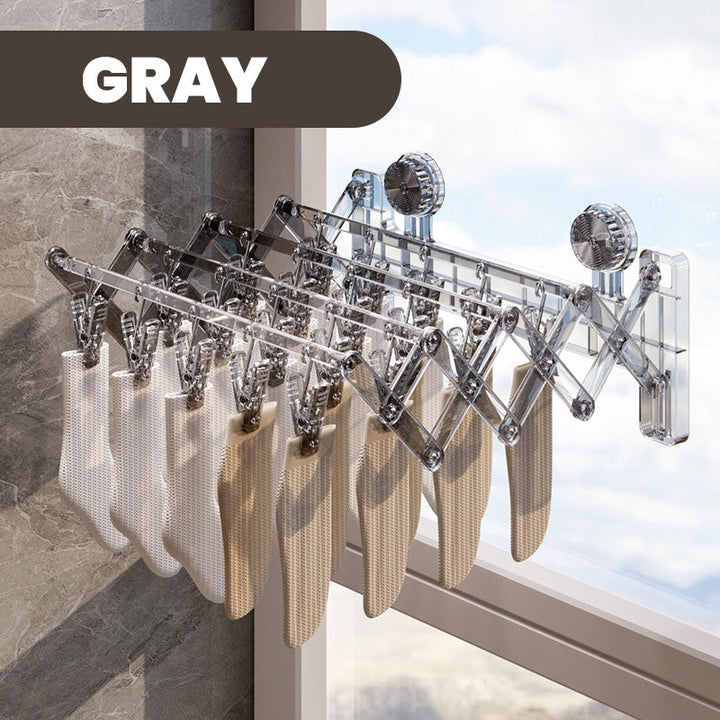 Foldaway 20 Clip Suction Cup Drying Rack Product Image 10