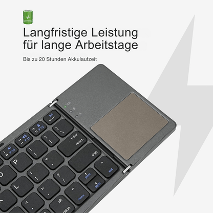 Folding Bluetooth Keyboard Touchpad Product Image 03