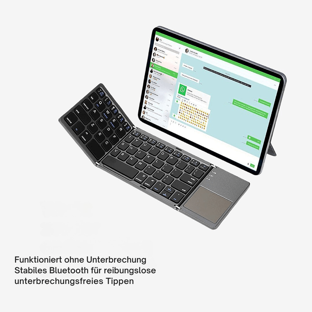 Folding Bluetooth Keyboard Touchpad Product Image 06