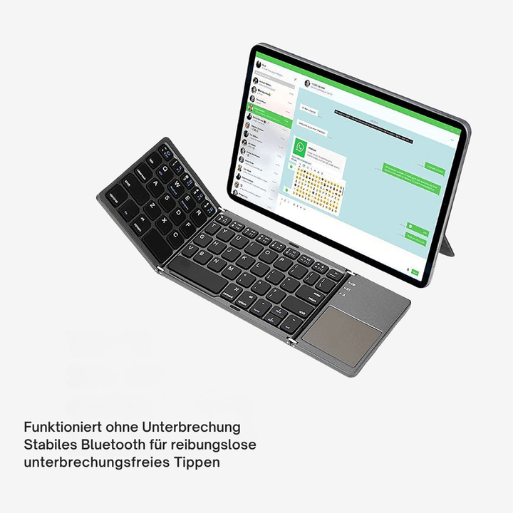 Folding Bluetooth Keyboard Touchpad Product Image 06