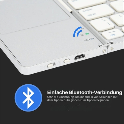 Folding Bluetooth Keyboard Touchpad Product Image 10