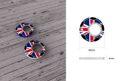 Football Spinner Keychain Bottle Opener Product Image 10