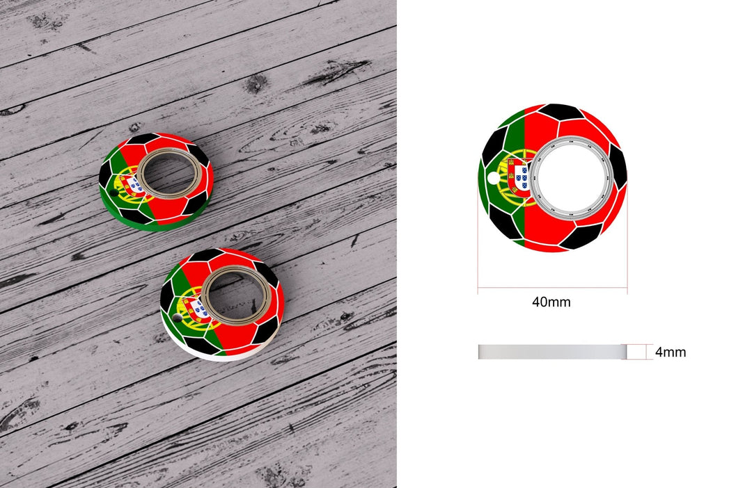 Football Spinner Keychain Bottle Opener Product Image 11