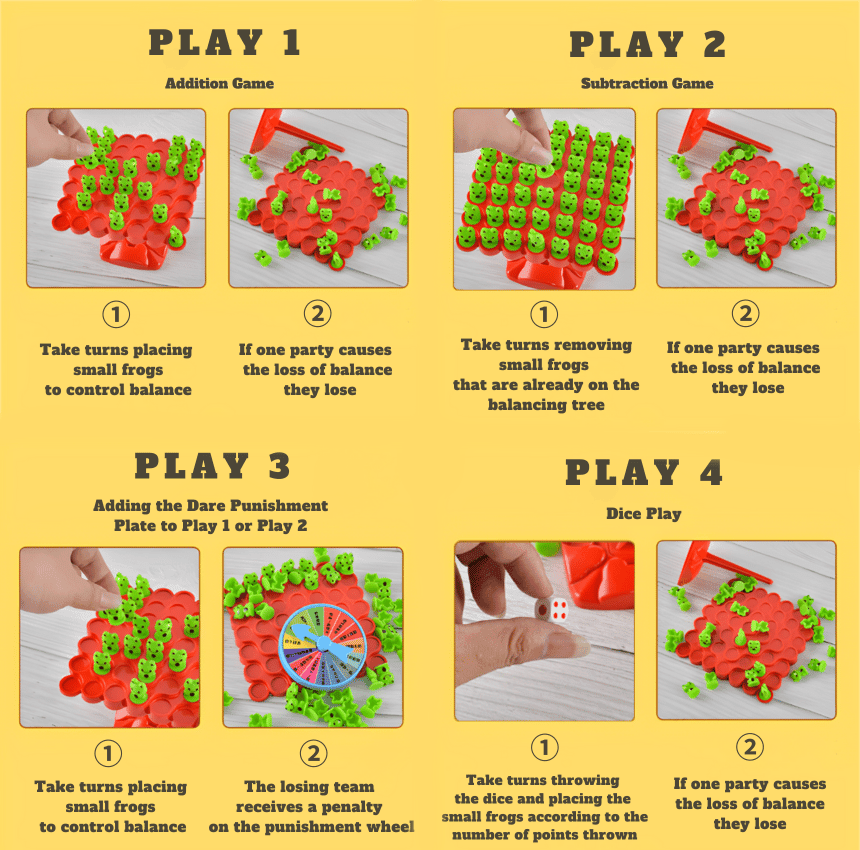 Froggy Balance Board Family Skill Game Product Image 06