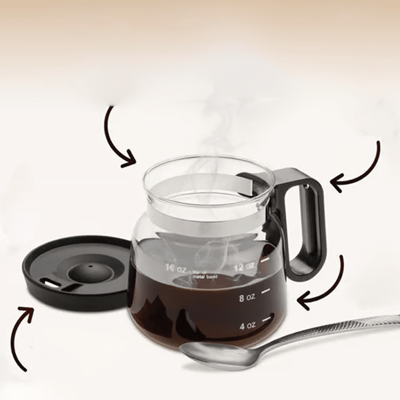 Glide Covered Borosilicate Coffee Mug Product Image 04
