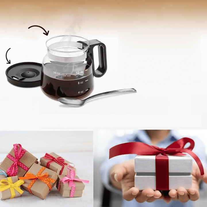 Grace Borosilicate Glass Coffee Mug Sip Lid Product Image 06