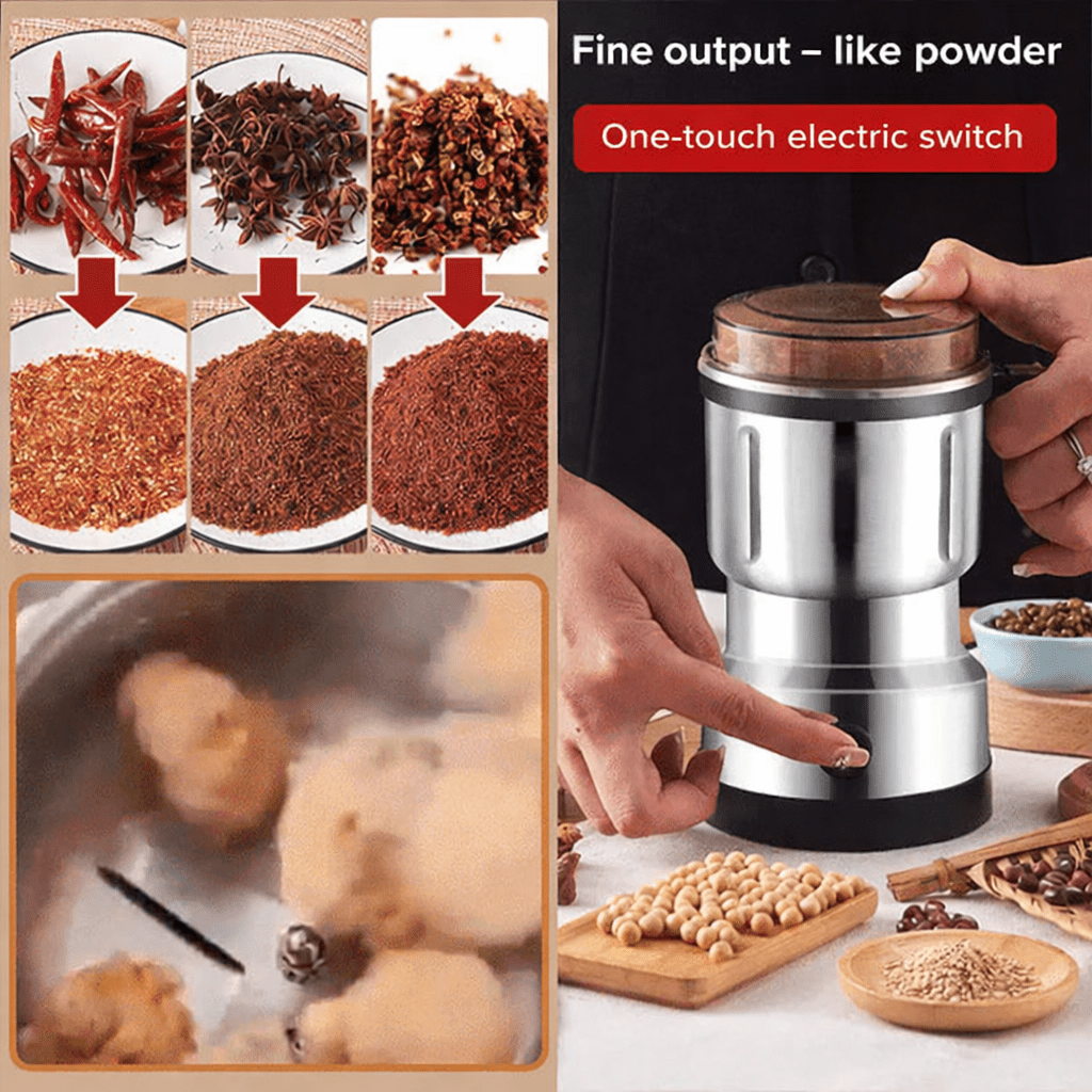 Grain Spice Electric Grinder 300W 500Ml Product Image 03