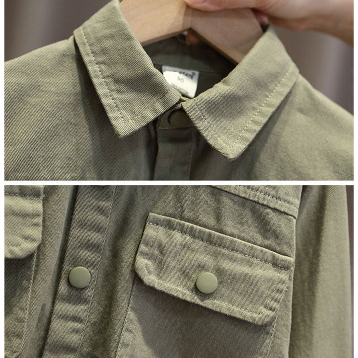 Close-up of the green jacket&