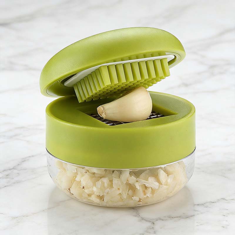 Green Press Down Garlic Chopper Product Image 02