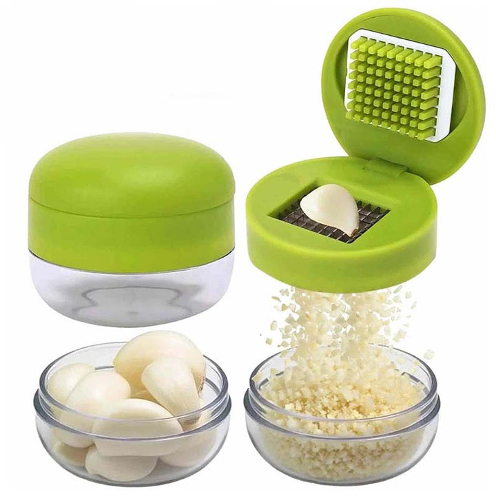 Green Press Down Garlic Chopper Product Image 05