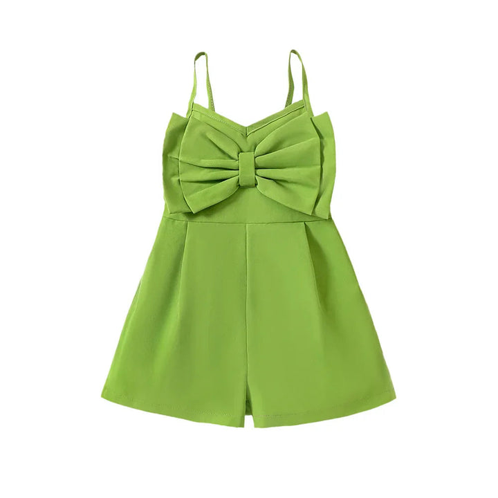 Front view of a green kids&