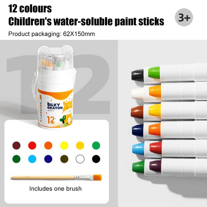 Growing Hands Jumbo Easy Grip Crayons Product Image 02