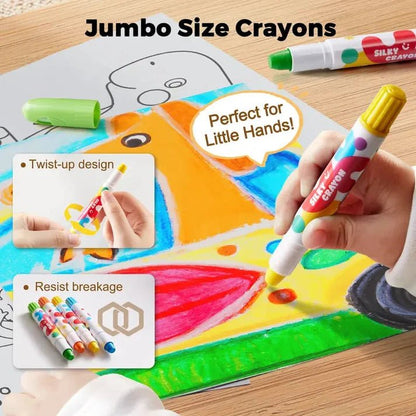 Growing Hands Jumbo Easy Grip Crayons Product Image 03