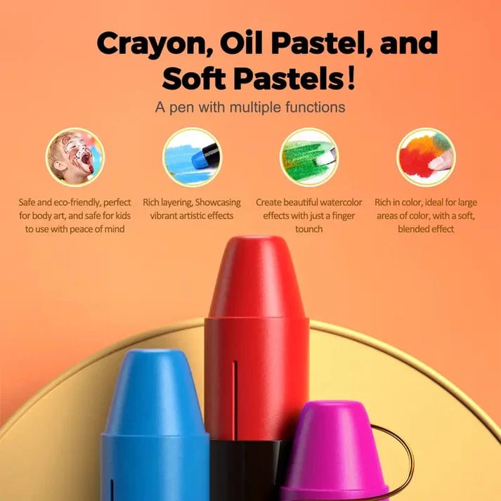 Growing Hands Jumbo Easy Grip Crayons Product Image 05