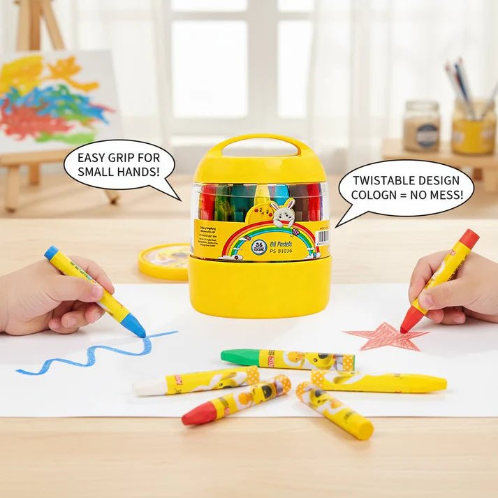 Growing Hands Jumbo Easy Grip Crayons Product Image 09