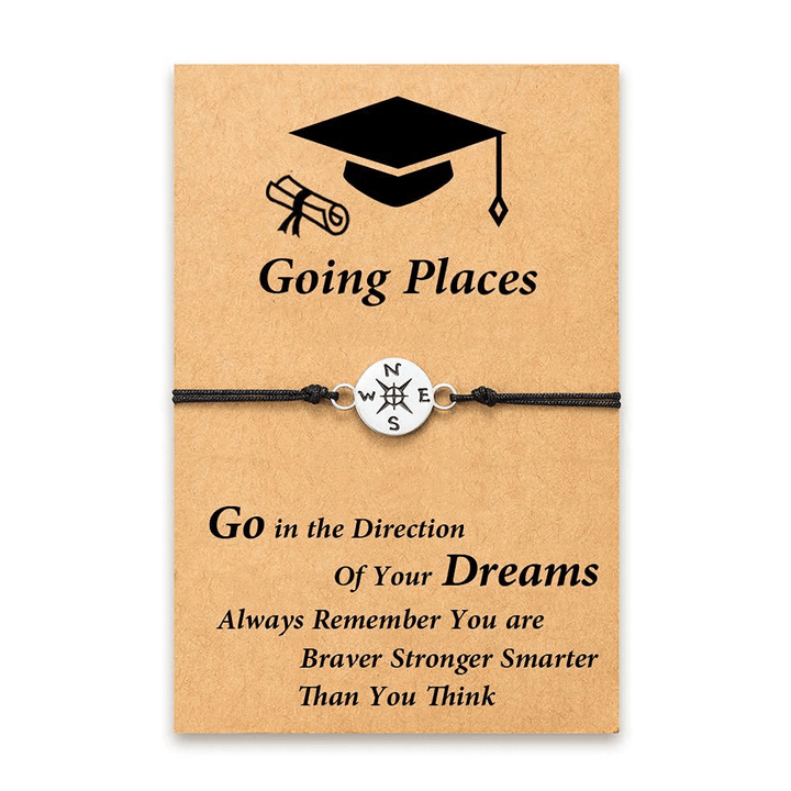 Guiding Compass Bracelet Graduation Gift Set Product Image 01