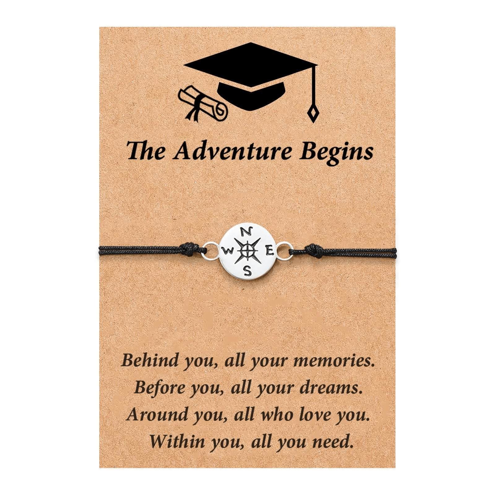 Guiding Compass Bracelet Graduation Gift Set Product Image 06