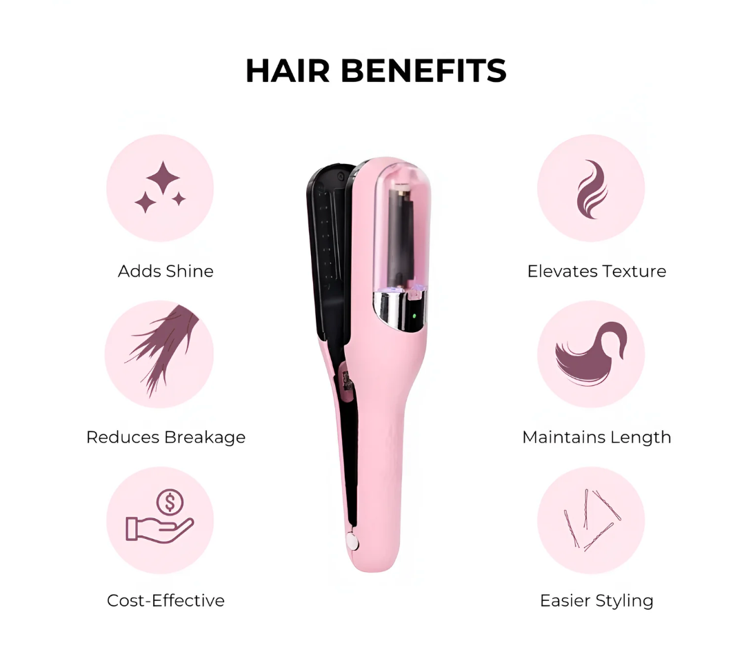 Halo Hair Smoothing Trimmer Portable Split End Care Tool Product Image 07