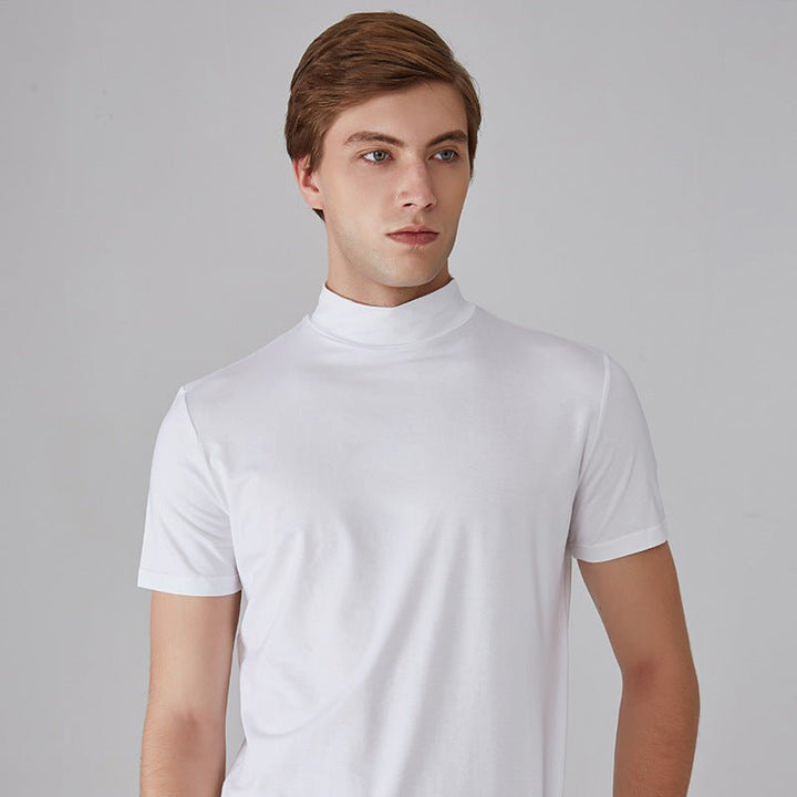 Harbor High Neck Slim Fit Tee Product Image 07