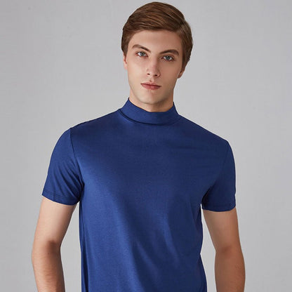 Harbor High Neck Slim Fit Tee Product Image 09