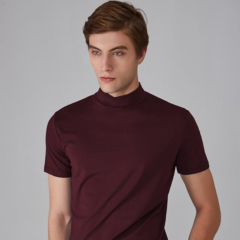 Harbor High Neck Slim Fit Tee Product Image 10