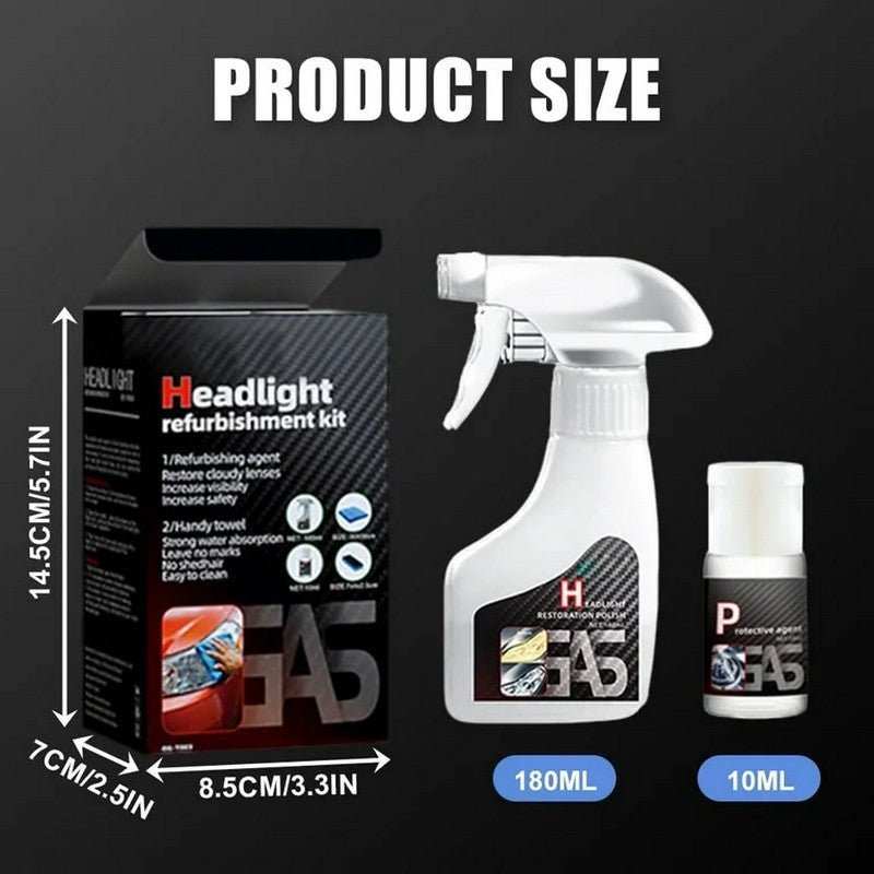 Hazeclear Vehicle Light Lens Renewal Spray Product Image 08