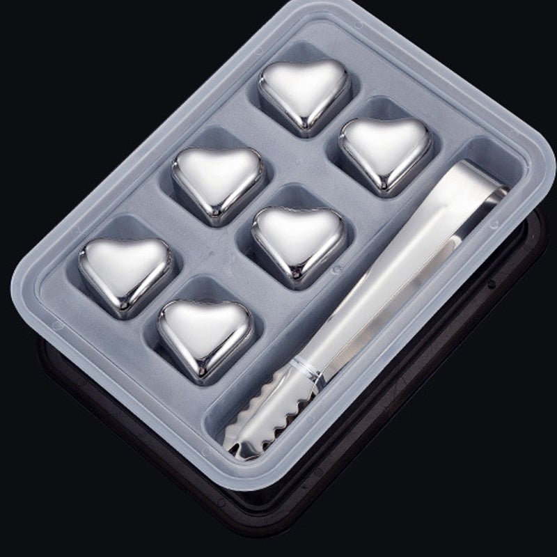 Heart Chill Stainless Steel Drink Cubes Product Image 12