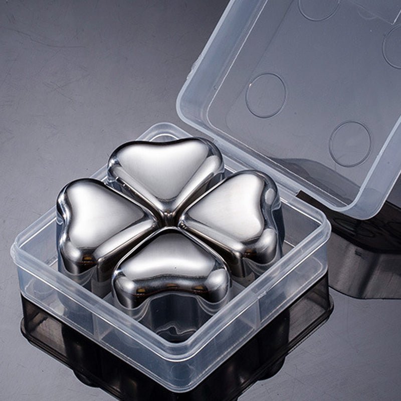 Heart Chill Stainless Steel Drink Cubes Product Image 14