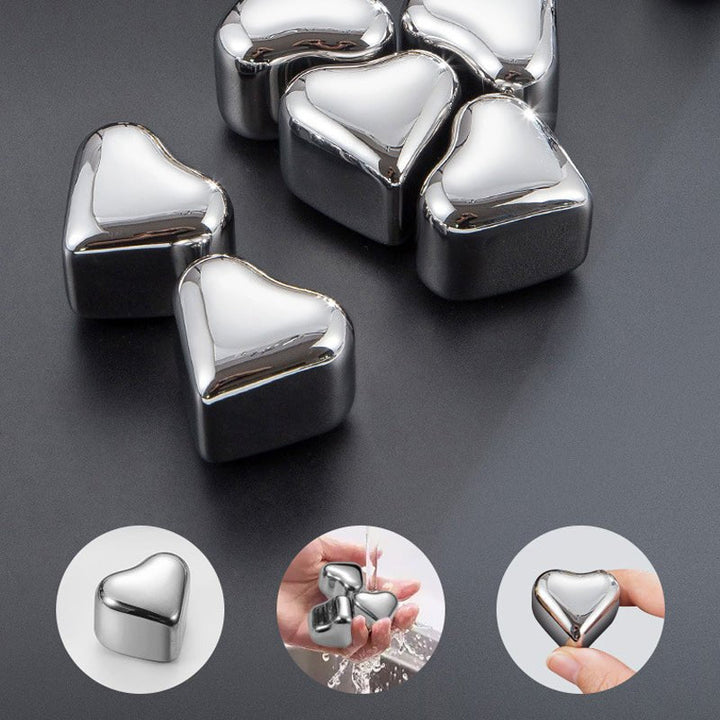 Heartchill Stainless Steel Drink Cubes Product Image 07