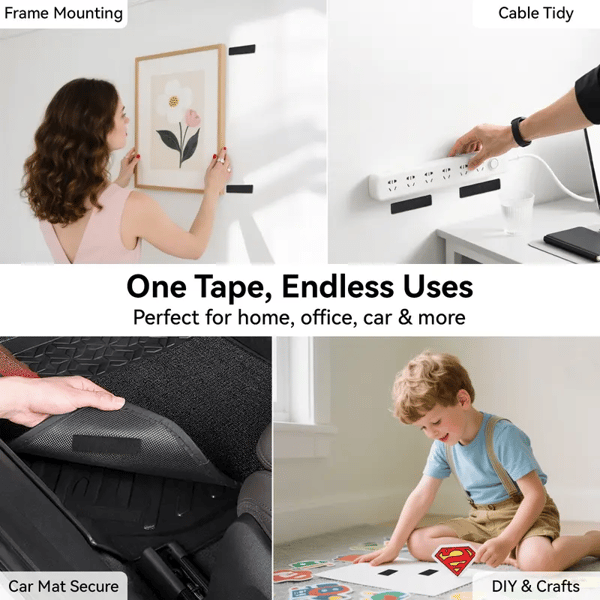 Holdmate Reusable Hook Loop Mounting Strips Product Image 06