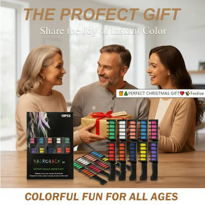 Huepop Wash Out Hair Chalk Comb Set Product Image 03