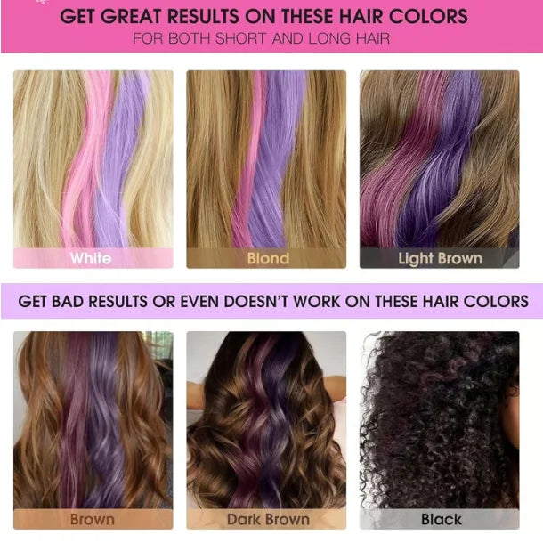 Huepop Wash Out Hair Chalk Comb Set Product Image 08