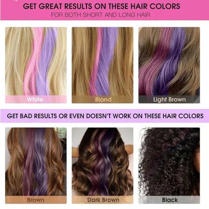Huepop Wash Out Hair Chalk Comb Set Product Image 08