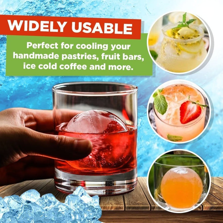 Ivory Chill Round Ice Mold Product Image 03