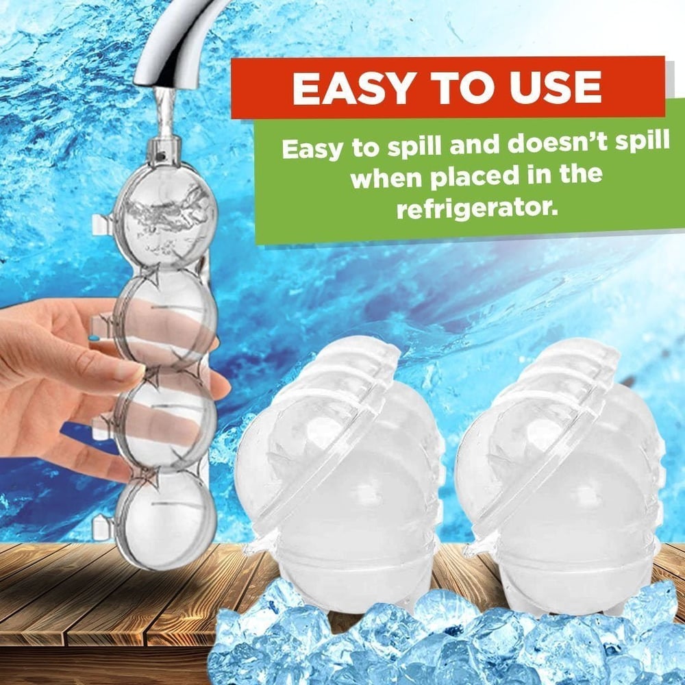 Ivory Chill Round Ice Mold Product Image 04