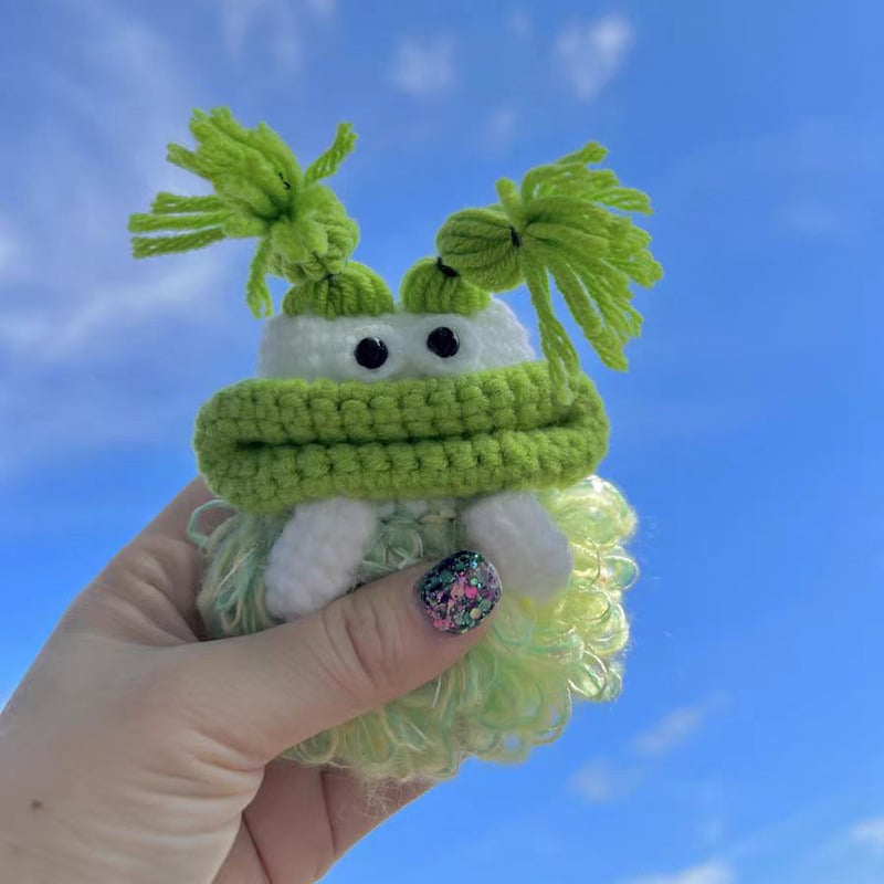 Keepsake Crochet Key Pouch Metal Ring Product Image 14